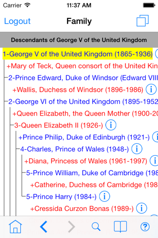 World Family Tree screenshot 3