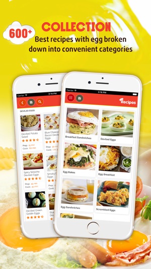 Yummy Eggs Recipes Pro ~ Best of eggs recipes(圖1)-速報App