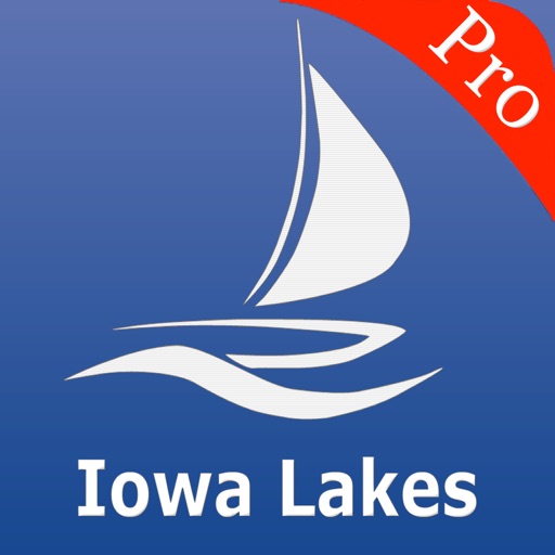 Iowa Lakes Nautical Charts Pro icon