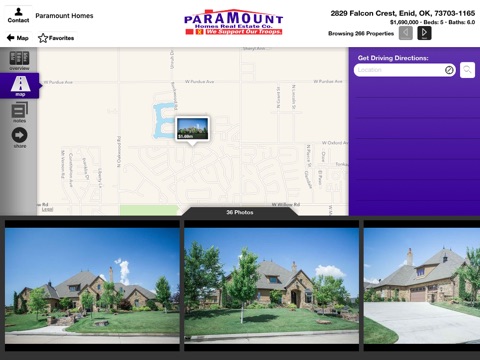Paramount Homes Real Estate Co for iPad screenshot 3