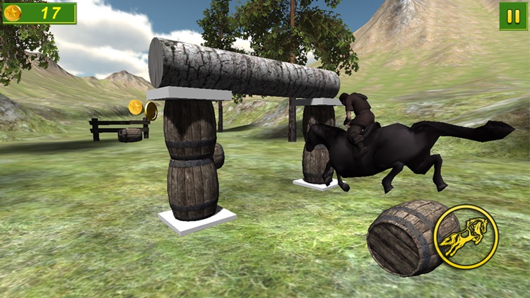 Forest Horse Jumping 3D Free screenshot-4