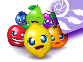 Join the sticker fun with the lovely fruits from the epic Fruity Blast game