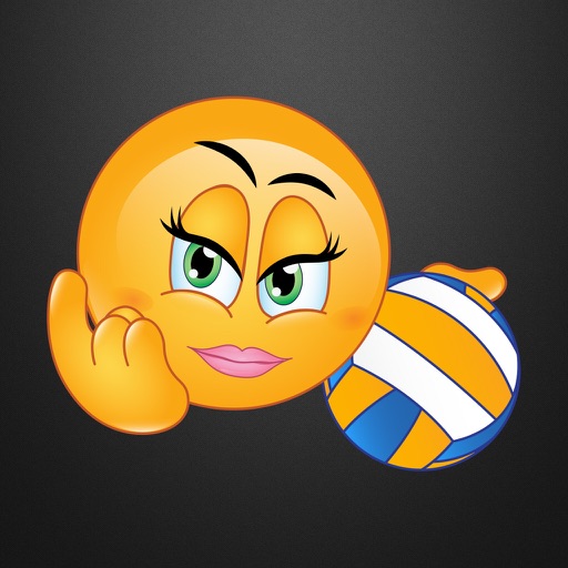 Volleyball Emoji Stickers