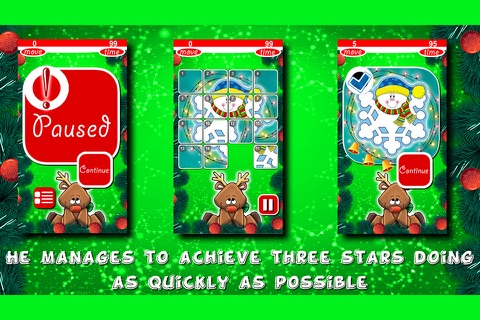 Christmas Puzzles Slide screenshot 4