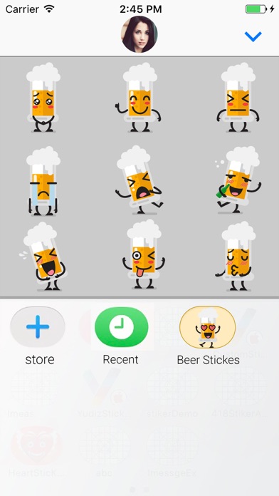 Beer Animated Chat Stickers screenshot 4