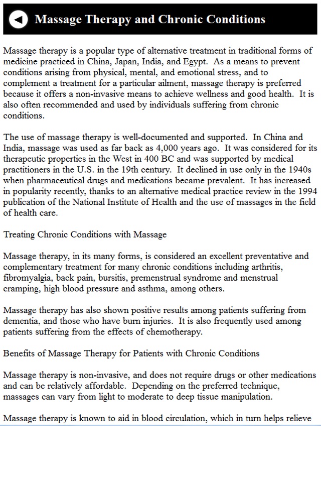 Best Massage Therapy screenshot 3