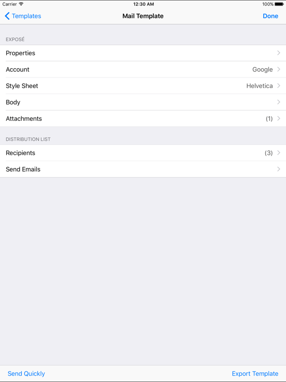 Screenshot #6 pour Mailer - Newsletters and Group Mail with HTML