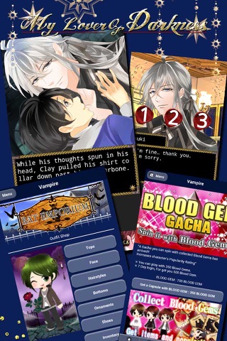 Vampire Darling【Free romance game like manga】 screenshot 4