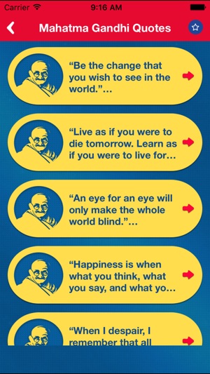 Great Quotes Biography & Saying of Mahatma Gandhi(圖3)-速報App