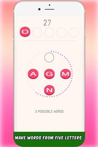 Four - Five Letters Puzzle: Best word puzzle game screenshot 2