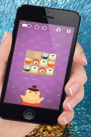 Sushi Puzzle - Solve Levels and Feed the Friendly Sumo screenshot 4