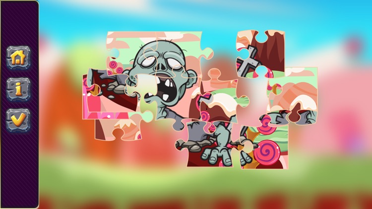 Zombie Ghost Jigsaw Puzzle For Toddlers And Kid