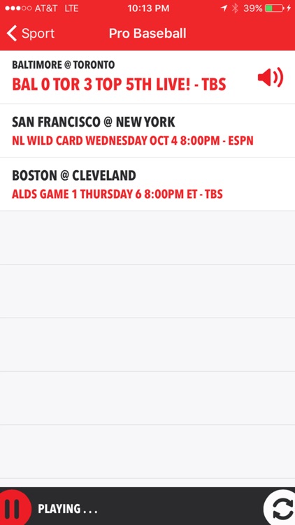 iSportsRadio - Radio, Scores & Schedules screenshot-3