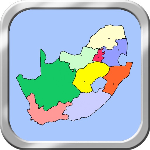 South Africa Puzzle Map iOS App
