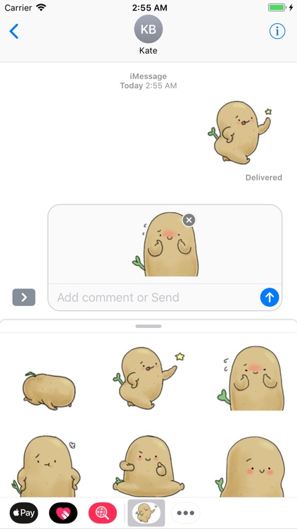 Potato Animated Stickers
