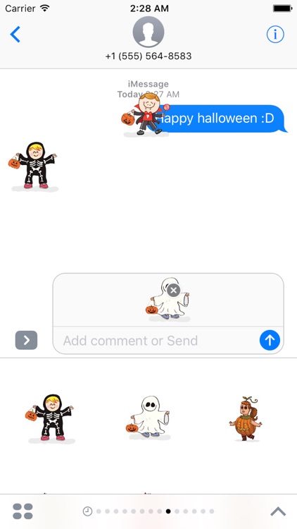 Halloween Sticker, Emoji - Fv Pack 01