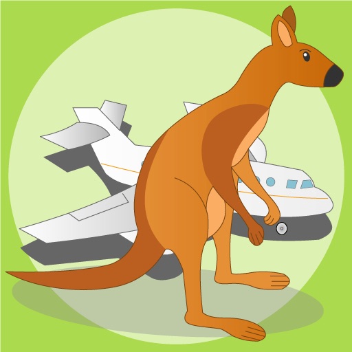 Lost Kangaroo - In a Dangerous Airport - Free Edition iOS App