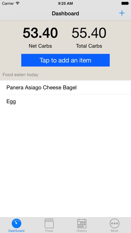 Carbs to Go! screenshot-0