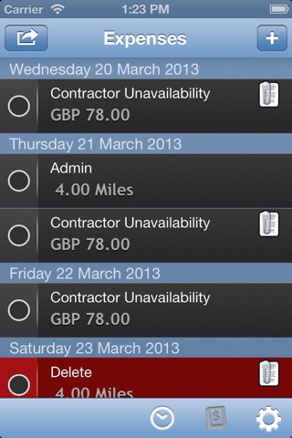 Kimble Time & Expense screenshot 3