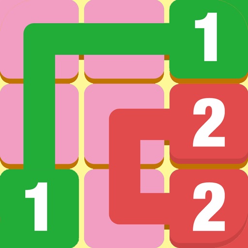 Number Link Fix Free App - bing globo Coloring Close5 Linker Puzzle Game Icon