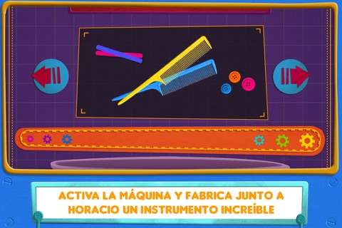 Horacio y los Plasticines - La Fábrica Secreta de Instrumentos Musicales screenshot 2