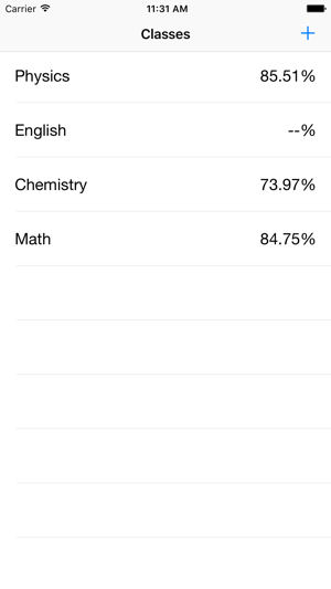 Grades Tracker/Calculator