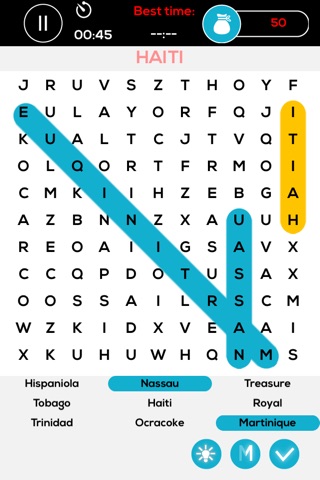 Pirates WordSearch screenshot 3