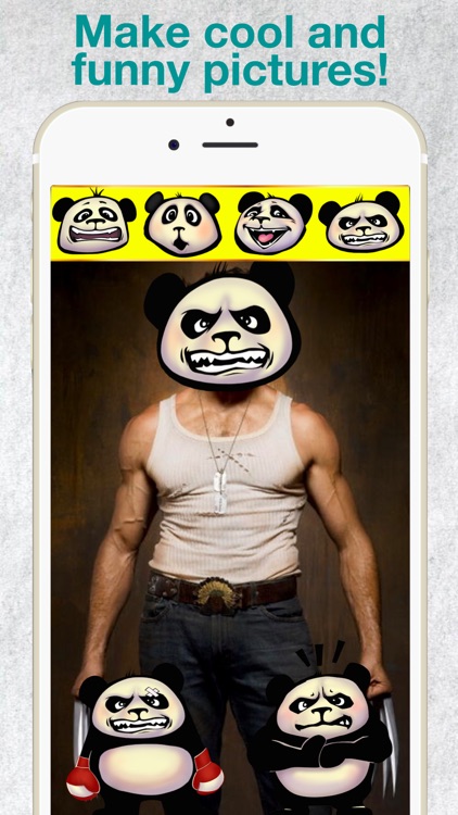 Panda Emoji - Add Cool Emoticon Stickers to your Pictures