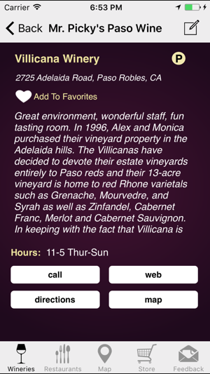 Mr. Picky's Paso Robles Wine Tasting App(圖2)-速報App