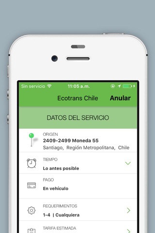 Ecotrans Chile screenshot 3