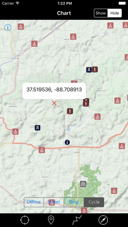Shawnee National Forest – GPS Offline Navigator screenshot-4