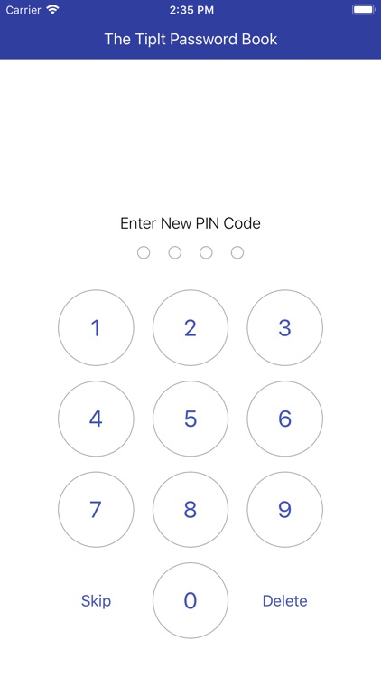 The Tiplt Password Book