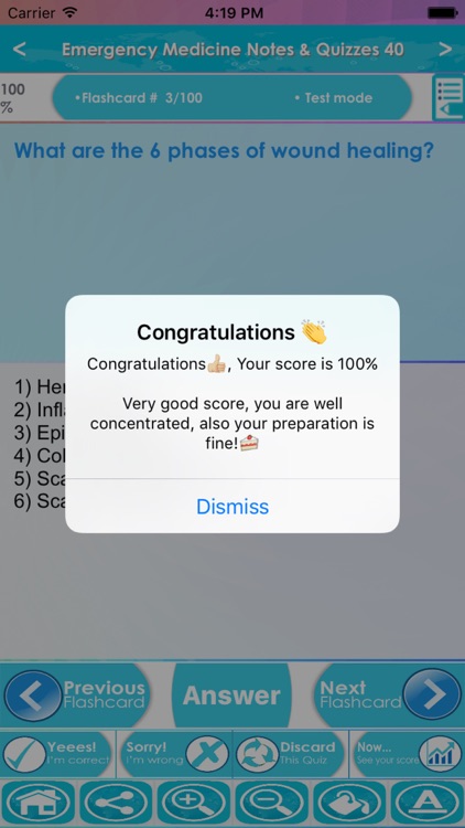 Emergency Medicine Exam Review App : 5200 Q&A screenshot-4