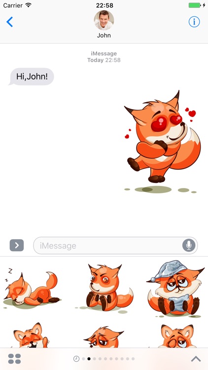 Fox - Stickers for iMessage