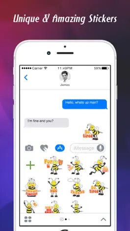 Game screenshot Stickers for iMessage & texts mod apk