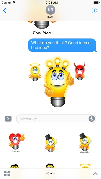 Bright Idea Stickers