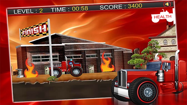 Fire Truck Rescue : Racing Simulator(圖4)-速報App