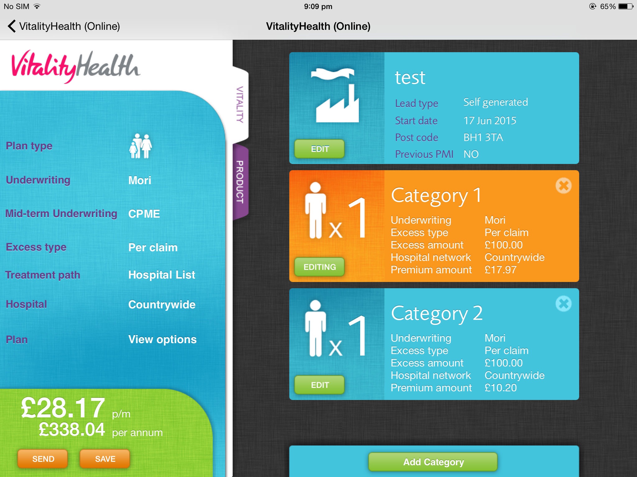 VitalityHealth Quote screenshot 3