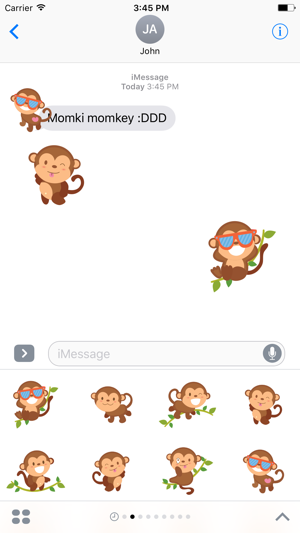 Funny Monkey - Fx Sticker(圖1)-速報App