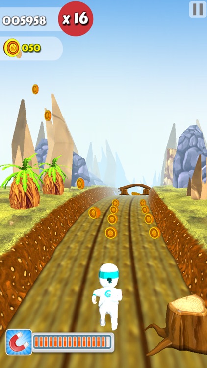 Ninja Nano Run - 3D Real Sprint and Jump game screenshot-3