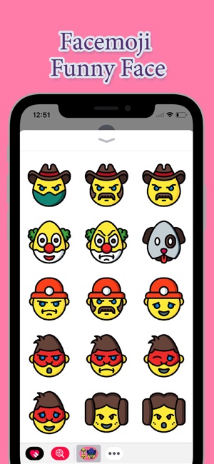 Facemoji - Funny Face(圖2)-速報App