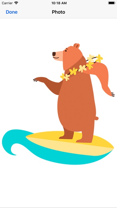 Happy Shark and Bear emoji screenshot 3