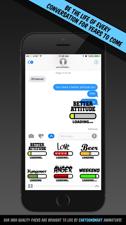 Loading Stickers