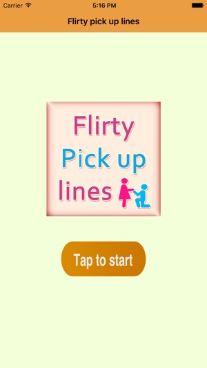 Flirty Pickup Lines