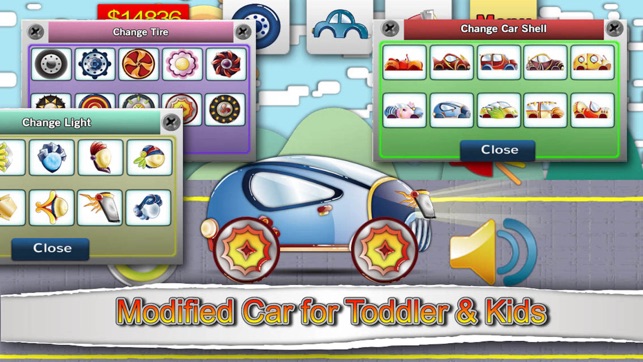 QCat - toddler Garage寶寶車庫 (免費 幼兒模擬開車及修車遊戲)(圖3)-速報App