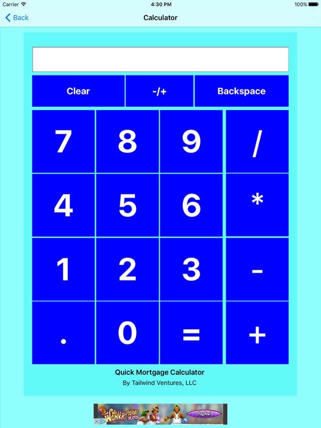 Quick Mortgage Calculator for iPad(圖3)-速報App