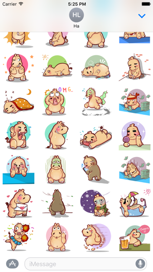 Super Hippo Stickers(圖2)-速報App