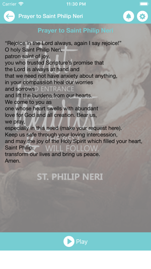 Prayer to Saint Philip Neri(圖2)-速報App