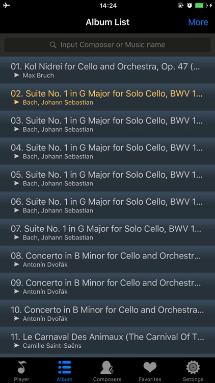 Cello music collection pro HD - DJ player screenshot-3
