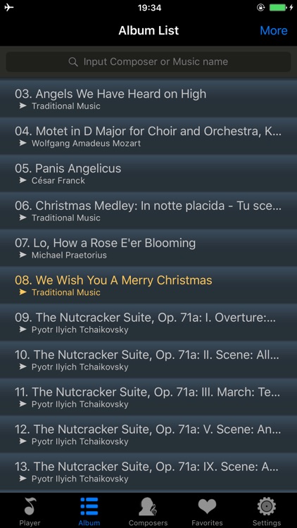 Christmas music collection - mp3 song magic player screenshot-3